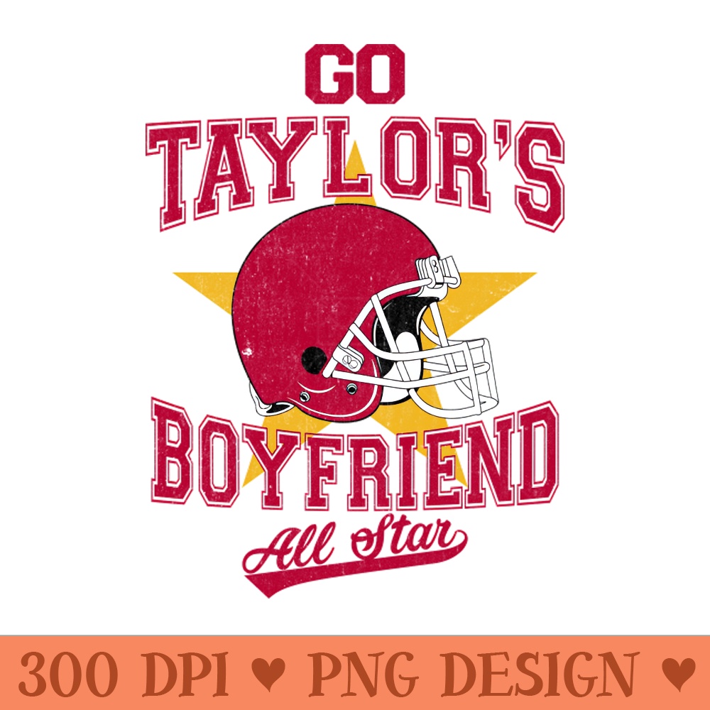 Go Taylors Boyfriend All Star KC Football - PNG Image Downloads - Variety