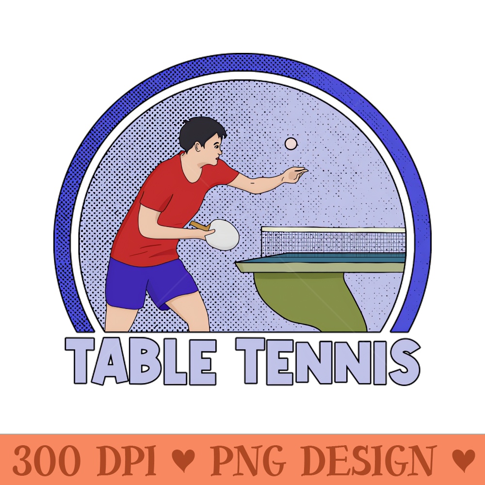 Table Tennis - High-Quality PNG Download - Convenience