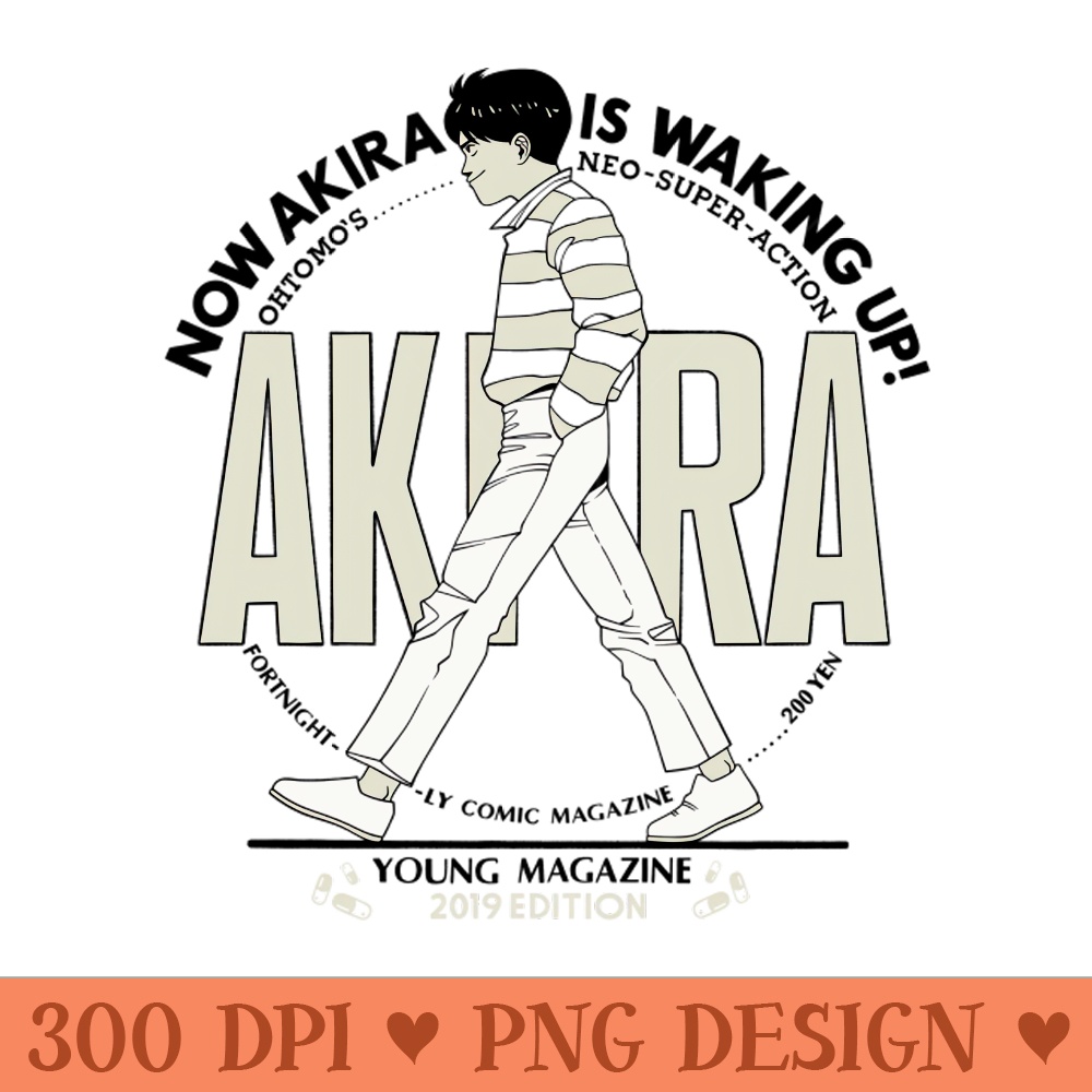 NOW AKIRA IS WAKING UP! - PNG Designs - Convenience