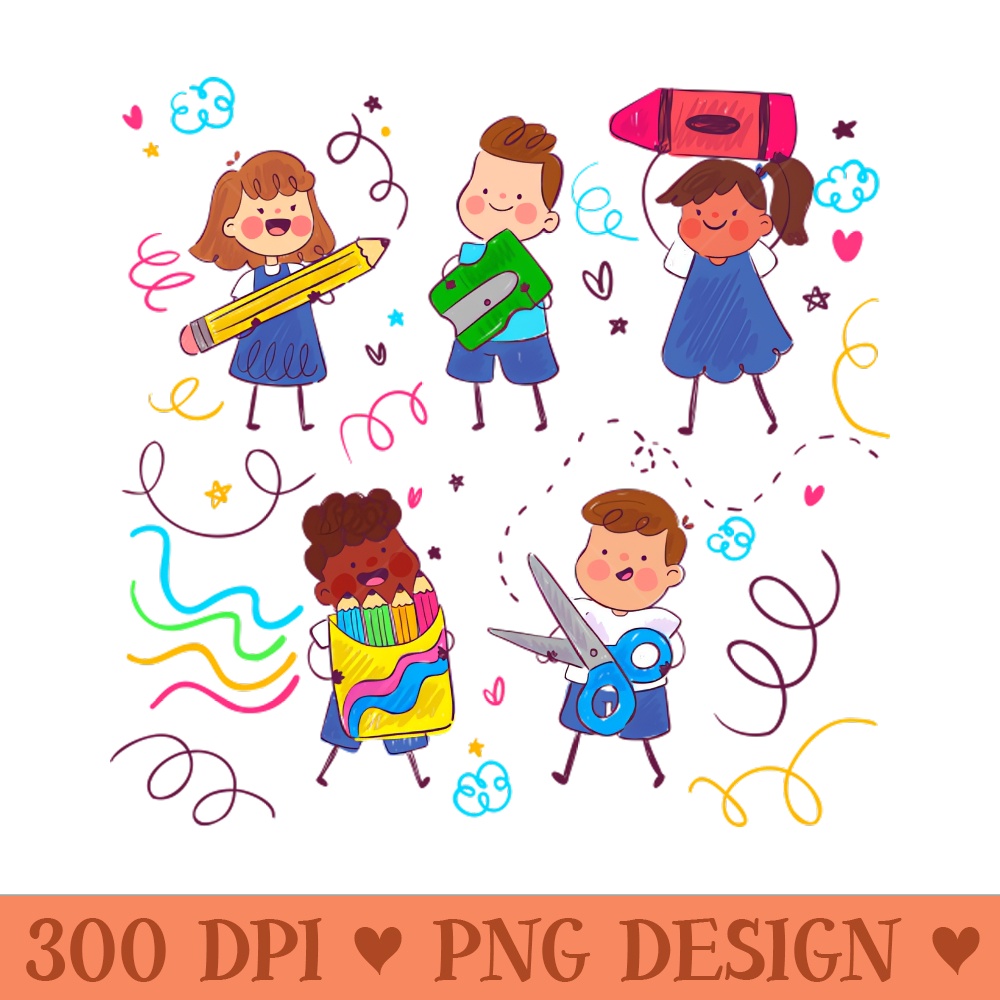 Happy Back to School - PNG Downloadable Resources - Convenience