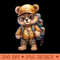 Back To School Bear - Transparent PNG - Variety