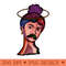 Girls moustache - Sublimation PNG - Good Value