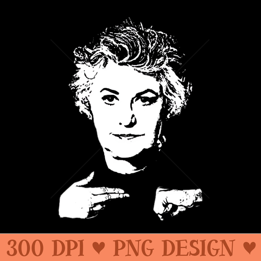 Dorothy Zbornak Run the Jewels - Downloadable PNG - Professional Design