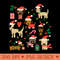 Holiday Pups - Digital PNG Graphics - Customer Support