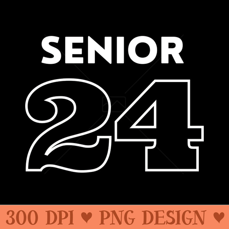 Senior 2024, Class of 2024, Graduate Gift - Premium PNG Downloads - Popularity