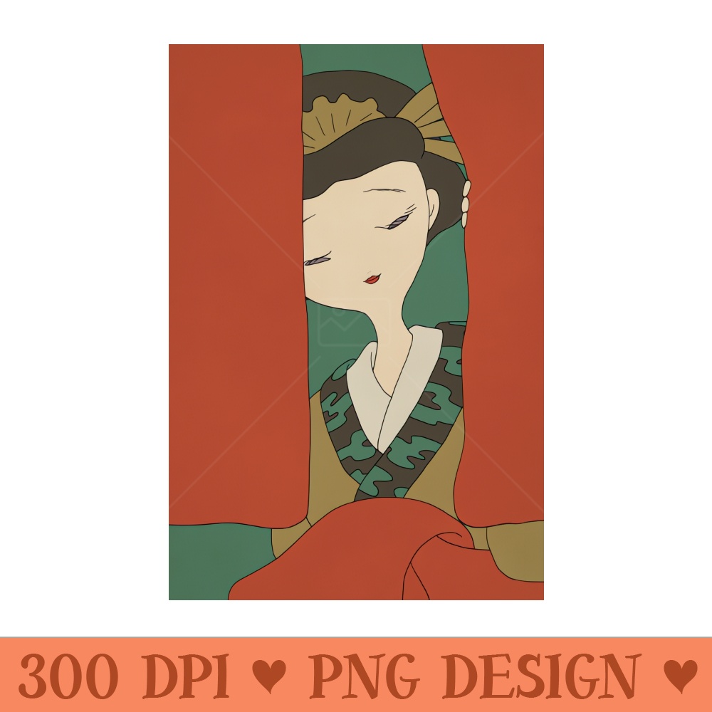Oiran - PNG Artwork - Popularity