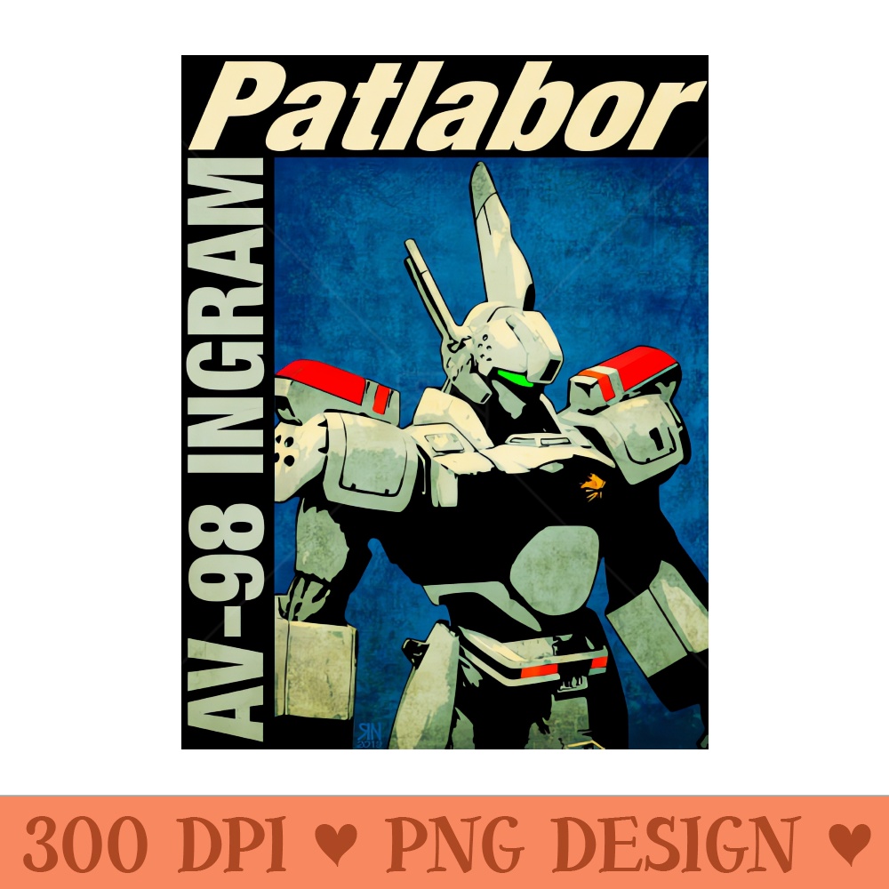 Patlabor - PNG Download Store - Convenience