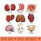 Organs - Digital PNG Files - Flexibility
