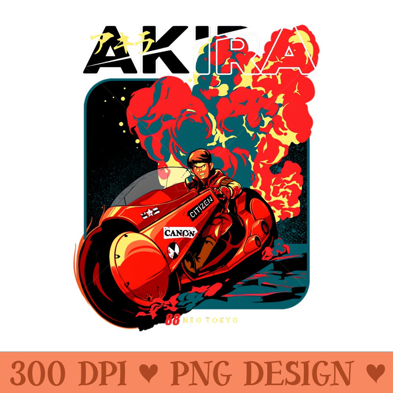 Akira - PNG Download Pack - Variety