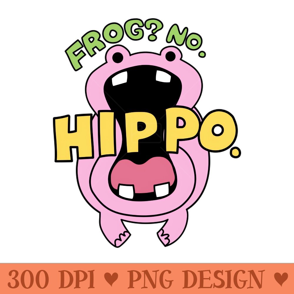 One Piece Frog No. Hippo. - PNG File Download - Unique