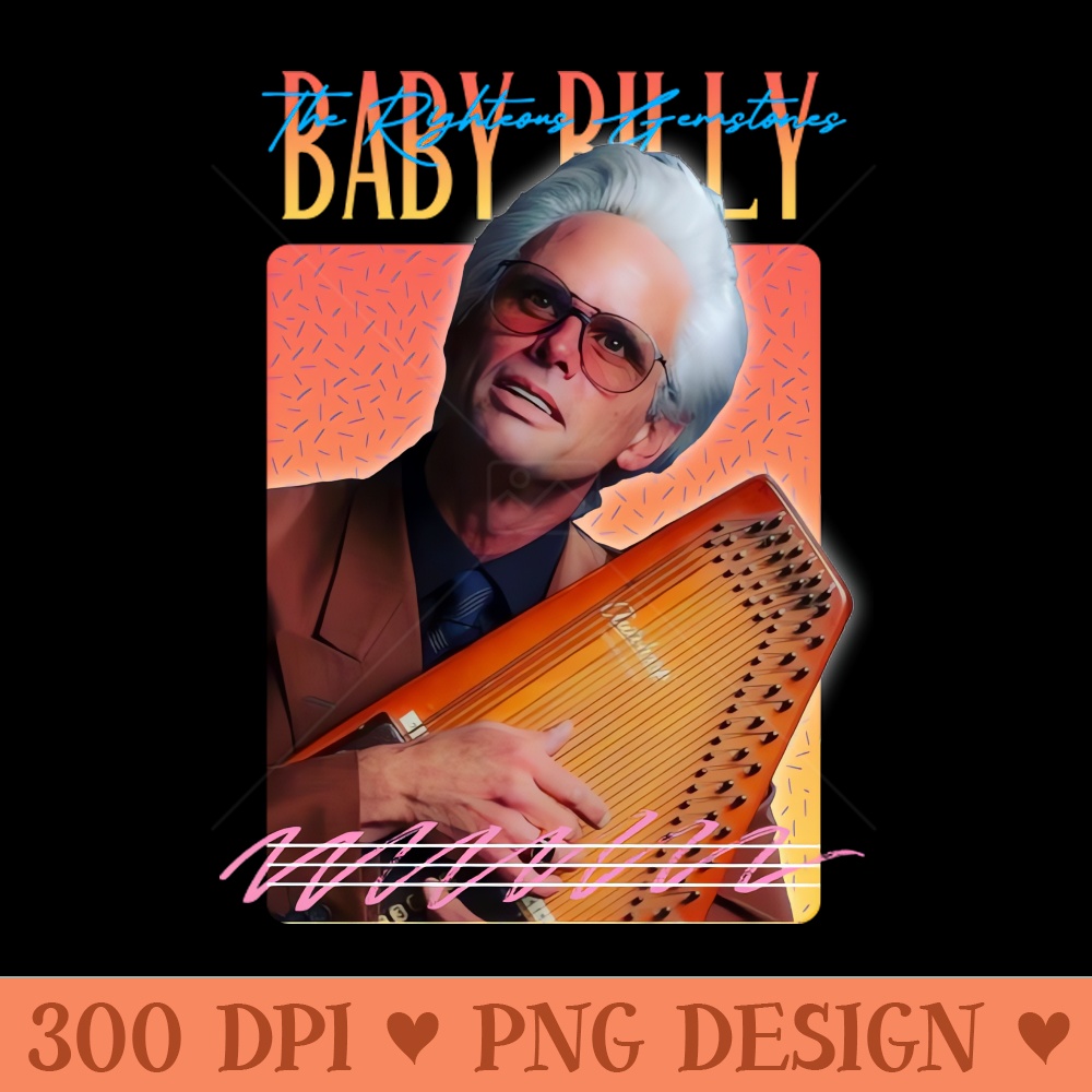Baby Billy Retro Aesthetics Fan Art - Free PNG Downloads - Unique