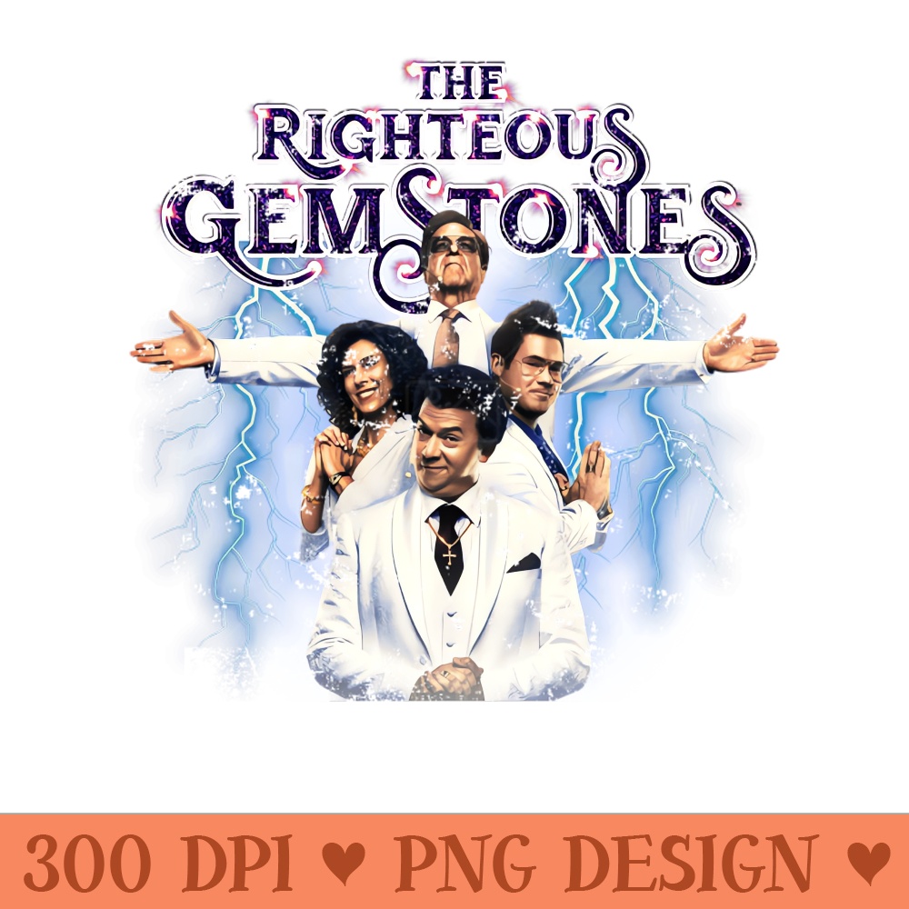 Righteous Gemstones Goth - Downloadable PNG - Convenience
