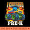 Graduation Pre K Monster Truck Boys I Crushed Preschool Grad - PNG Download Store - Convenience