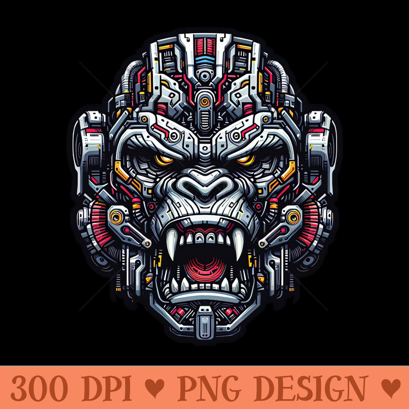 Mecha Apes S04 D62 - PNG Download Bundle - Flexibility
