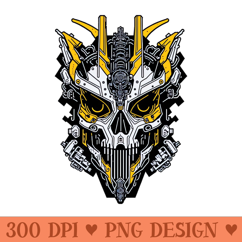 Mecha Skull S03 D44 - PNG Clipart - Flexibility