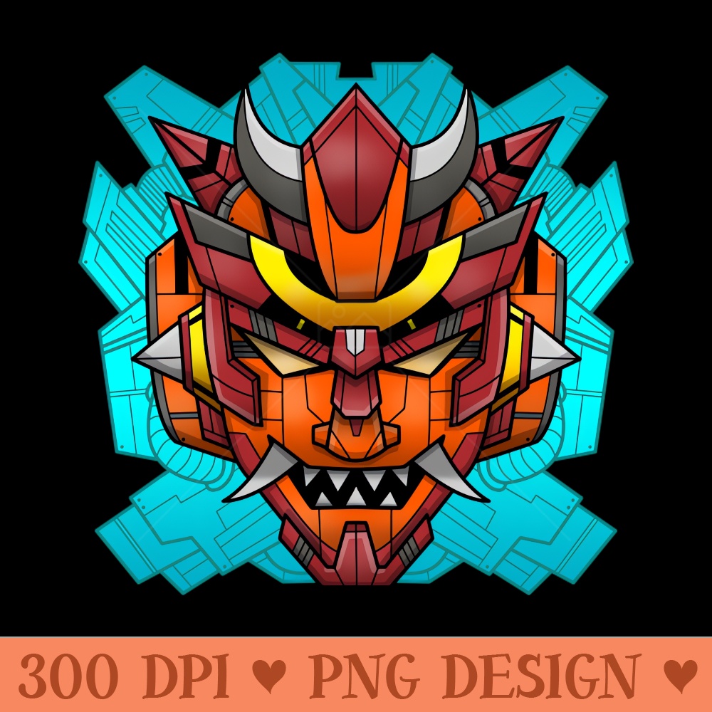 MechaOni - Digital PNG Art - Convenience