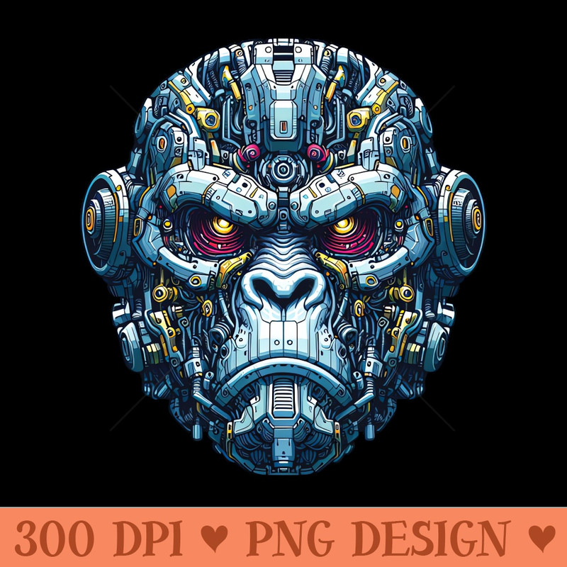 Mecha Apes S02 D72 - High-Quality PNG Download - Professional Design