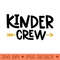 Kinder Crew Kindergarten Kids Back to School - Free PNG Downloads - Flexibility