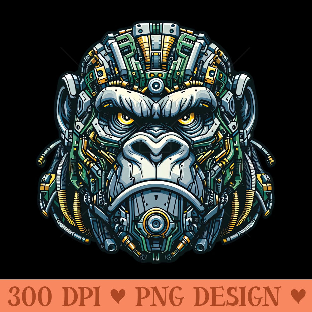 Mecha Apes S01 D100 - PNG Image Downloads - Convenience