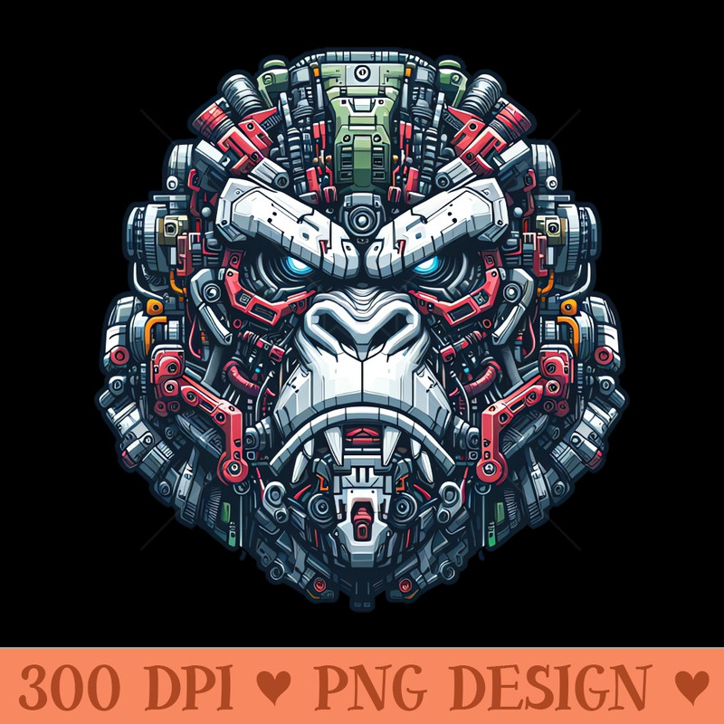 Mecha Apes S02 D62 - PNG Designs - Good Value