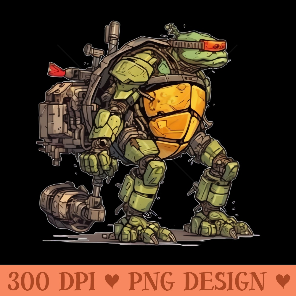 Mecha The Teenage Mutant Ninja Turtles - PNG Download Website - Customer Support