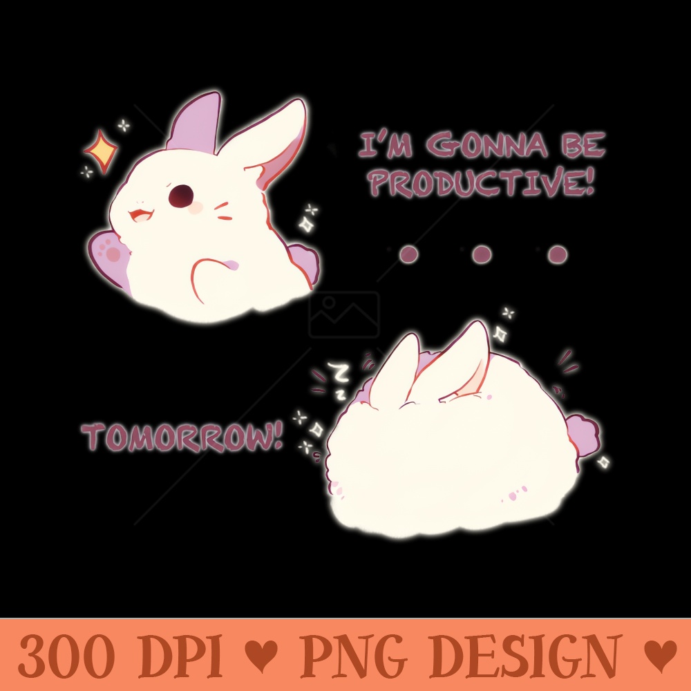 Productive Bunny - Vector PNG Download - Customer Support