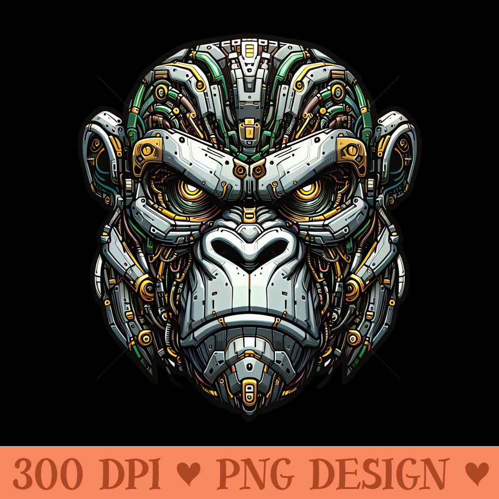 Mecha Apes S04 D99 - PNG Download Collection - High Quality 300 DPI
