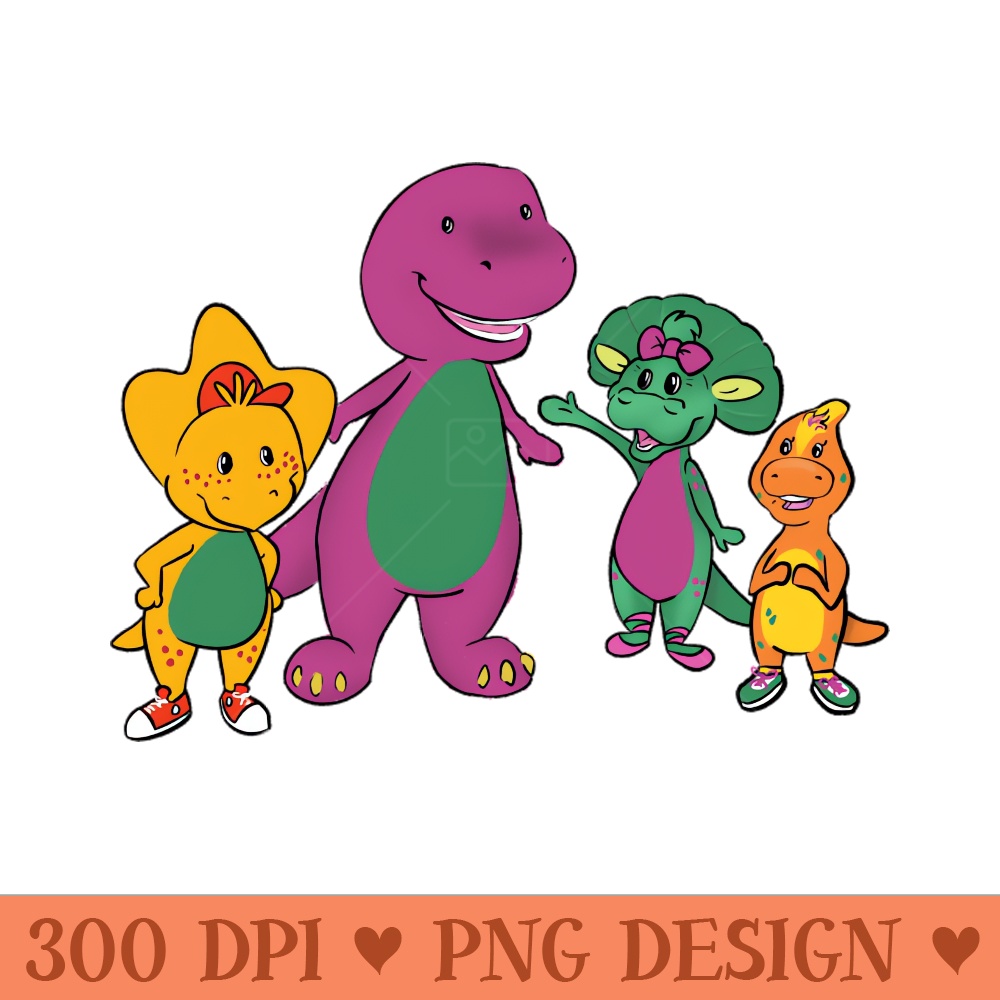 Barney and Friends - Premium PNG Downloads - Unique