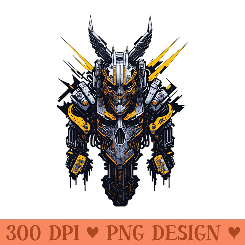 Mecha Skull S02 D69 - Free PNG Downloads - Variety