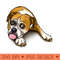 Boxer Tongue - Instant PNG Download - Customer Support