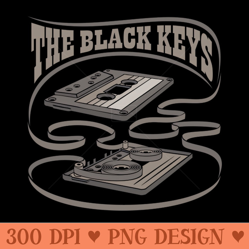 The Black Keys Exposed Cassette - Vector PNG Download - Popularity