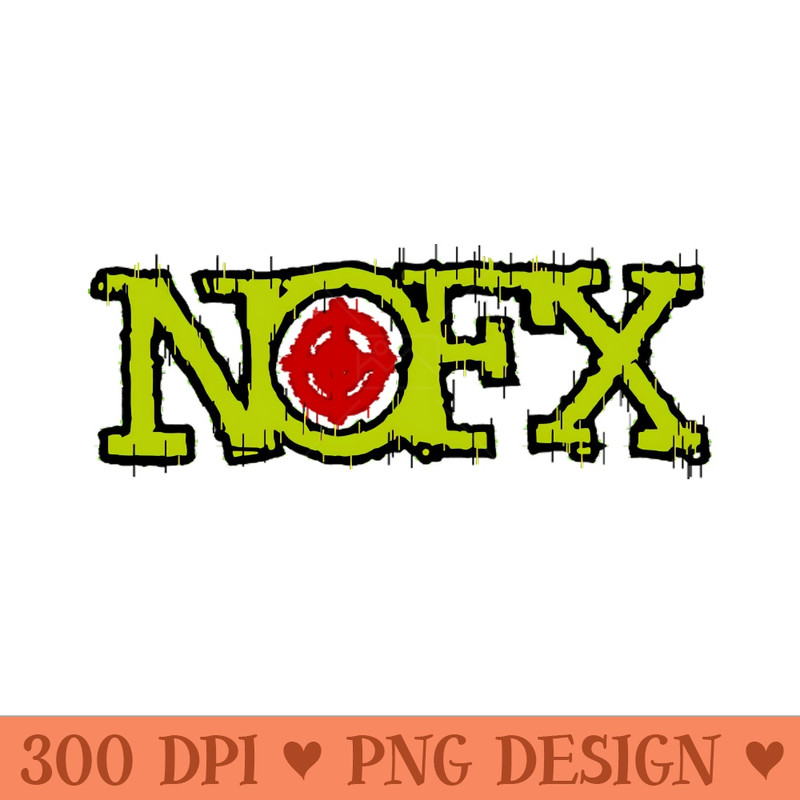Nofx target - PNG Printables - High Quality 300 DPI