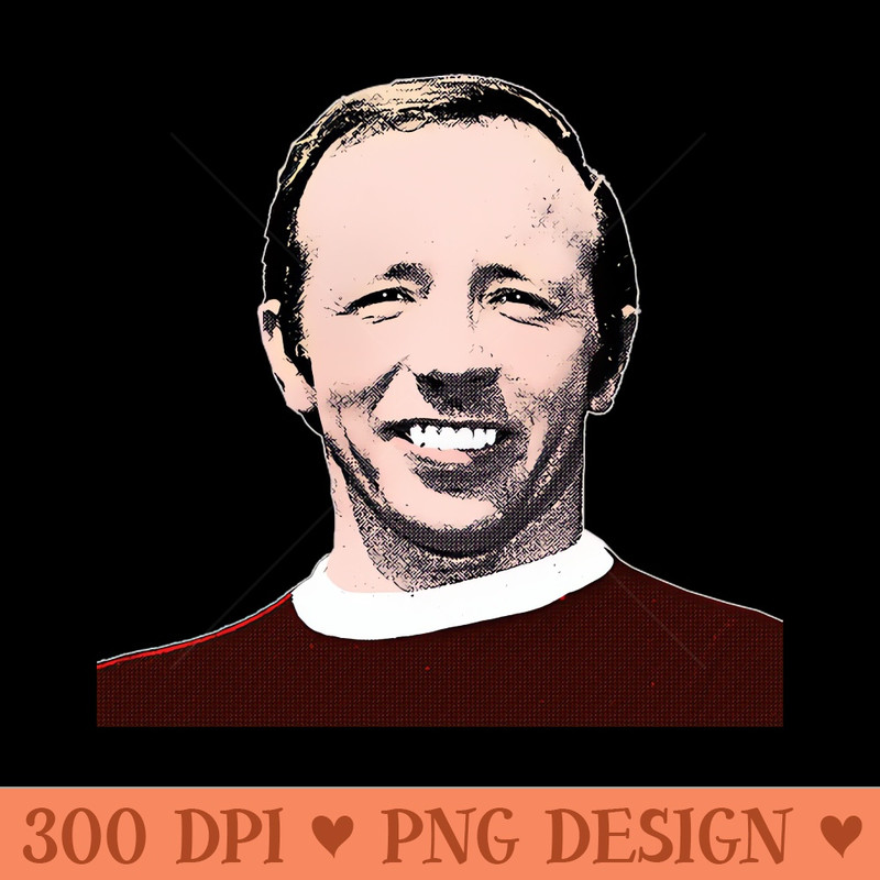 Nobby Stiles England Legend - PNG Printables - Unique