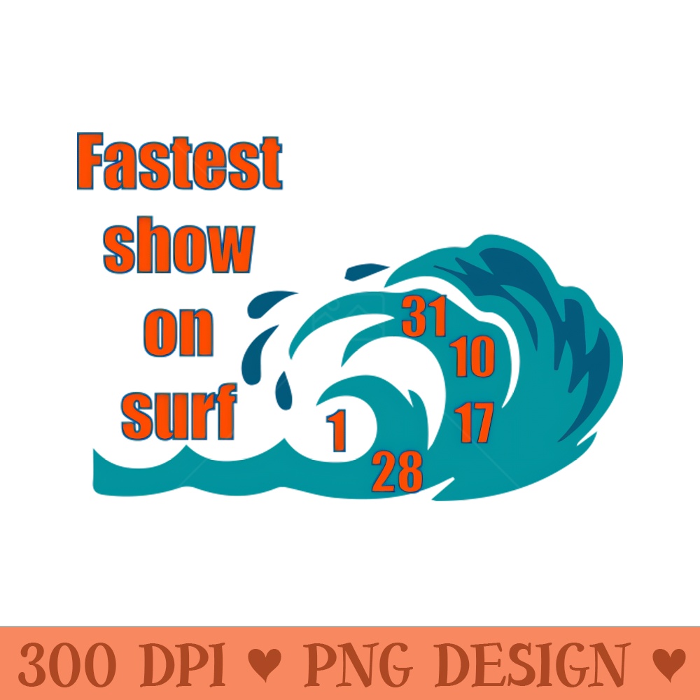 Fastest Show on SurfMiami Dolphins - PNG Downloadable Resources - Flexibility
