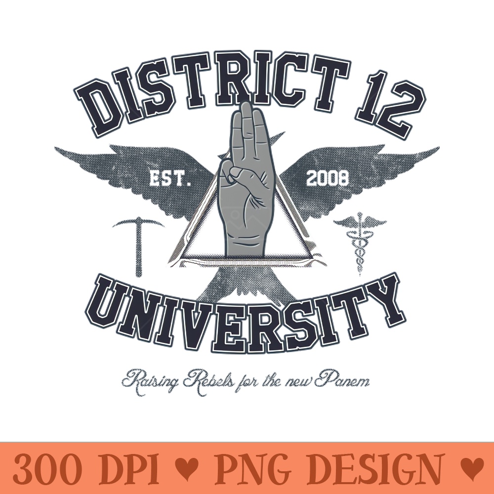 District 12 University - Vector PNG Download - Good Value