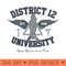 District 12 University - Vector PNG Download - Good Value