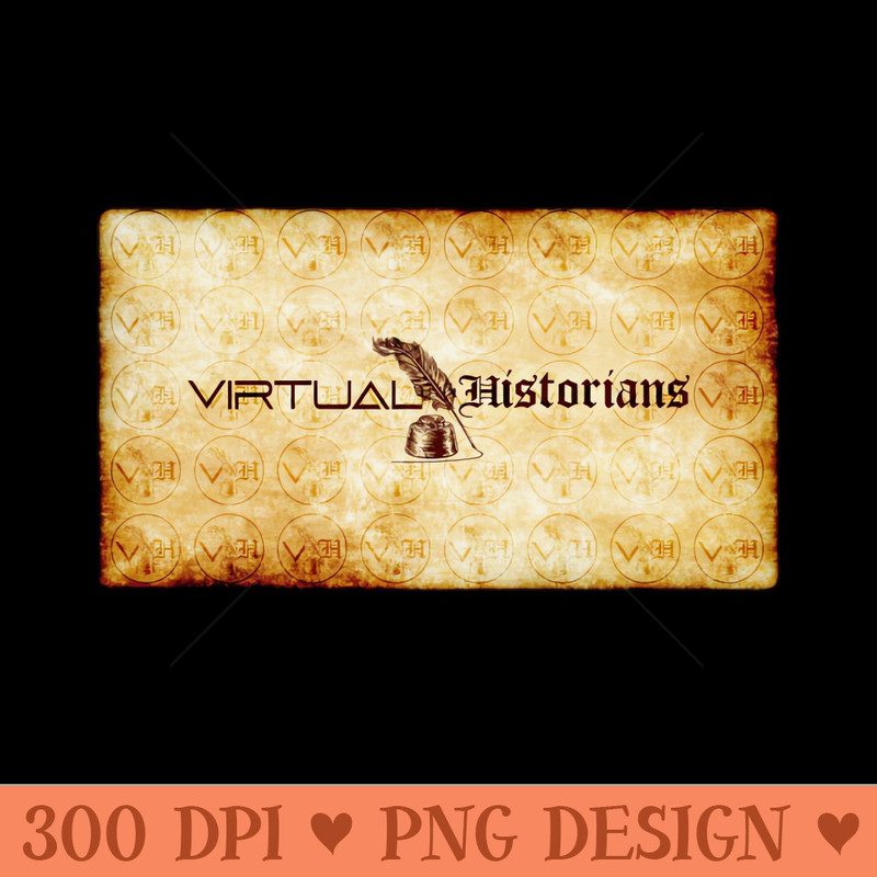 Virtual Historians Full Color Logo - PNG Design Downloads - Unique