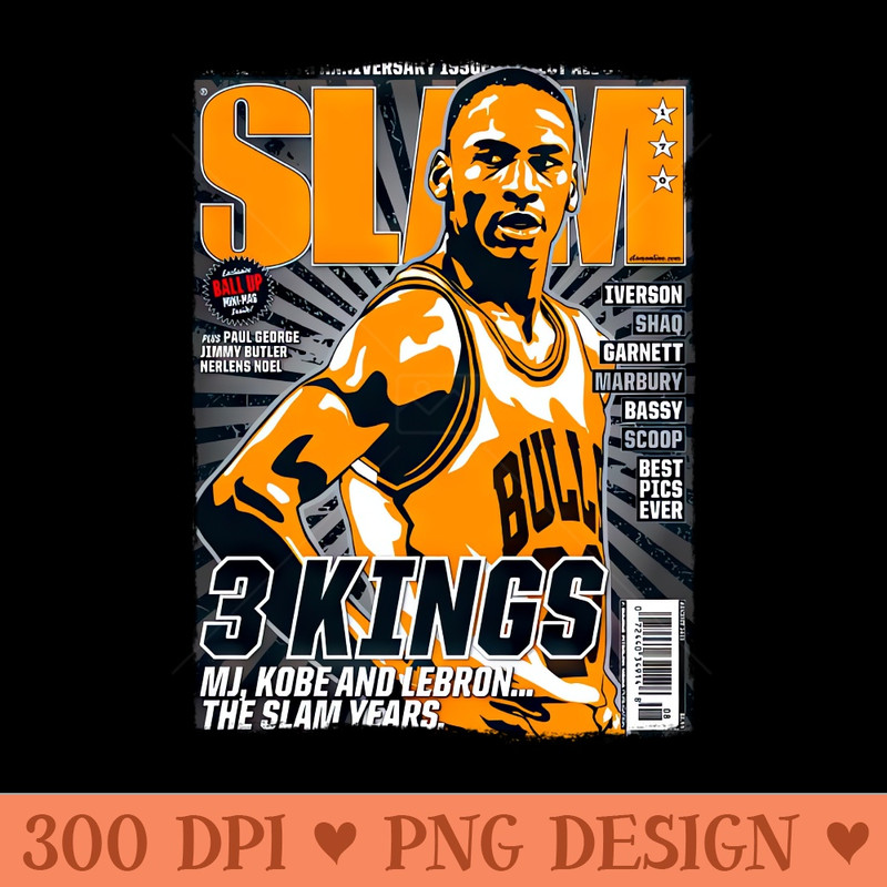 MJ SLAM - PNG Design Downloads - Professional Design