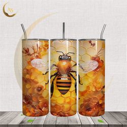 sweety honey bumblebee 20oz tumbler png