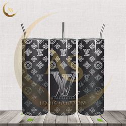louis vuitton brand inspired design tumbler wrap png