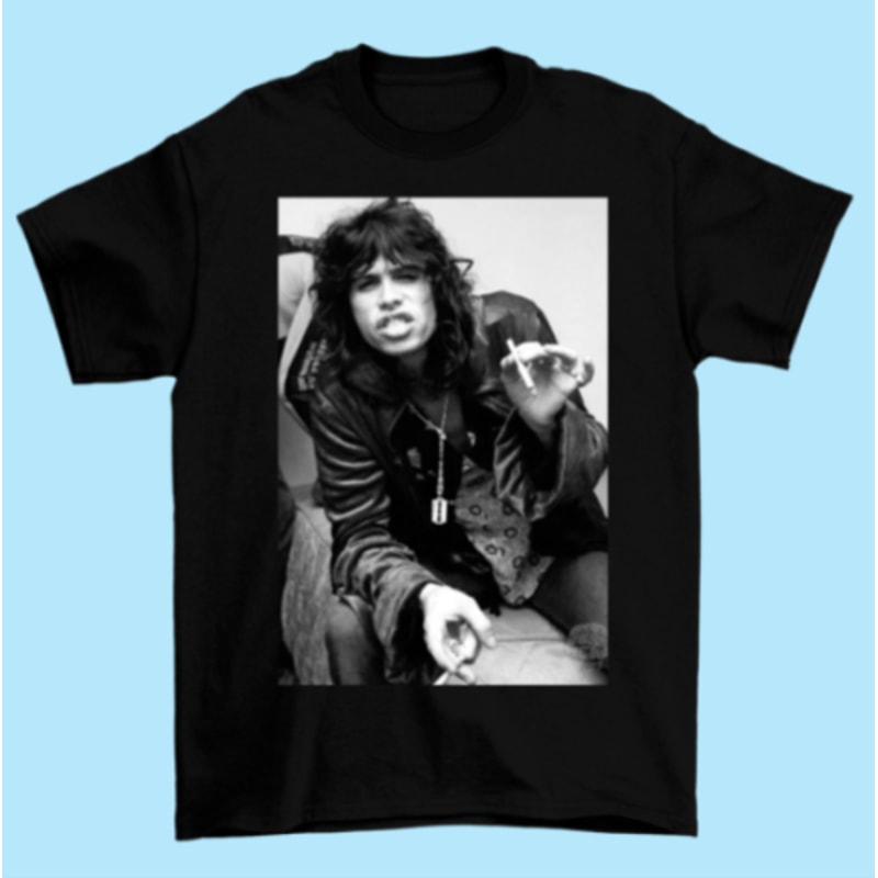 Aerosmith T Shirt Black Cotton Unisex Men Women.png