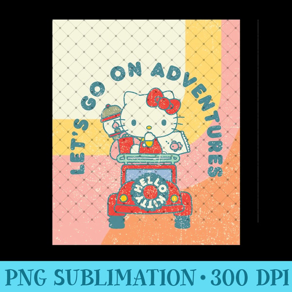 Hello Kitty Let's Go on Adventures Car Ride Roadtrip - Ready | Inspire ...
