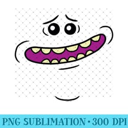 rick and morty mr. meeseeks face - png design files
