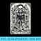 The Reader Skeleton Book Lover Tarot Card Reading Funny Book - Ready To Print PNG Designs - Revolutionize Your Designs