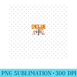 space jam a new legacy tune squad basketball logo fill zip hoodie - png templates