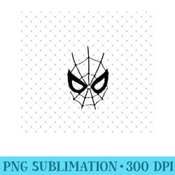 marvel spiderman retro comic big face - png design files