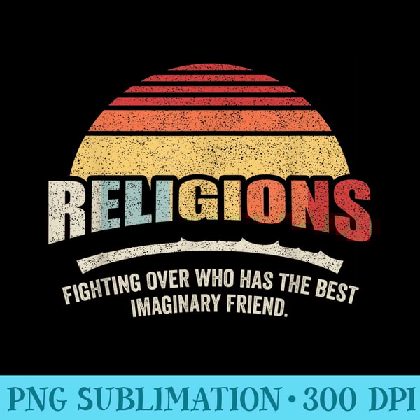 Bag Some Rays Retro Atheist Science Crew Neck T Classic Fit, Black, Cotton Polyester - Transparent Shirt Clip Art - Perfect for Personalization