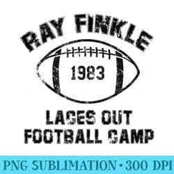 laces out ray finkle football camp classic design - png clipart download