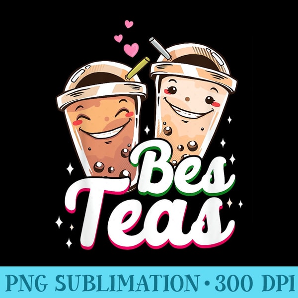 Bes Tea Bubble Boba Tea Bes Teas Best Friends - Download Transparent | Inspire ...