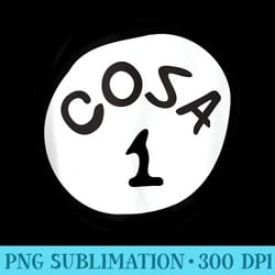 dr. seuss cosa 1 thing 1 emblem - png download graphic